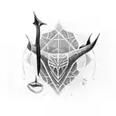 stingray tattoo design idea