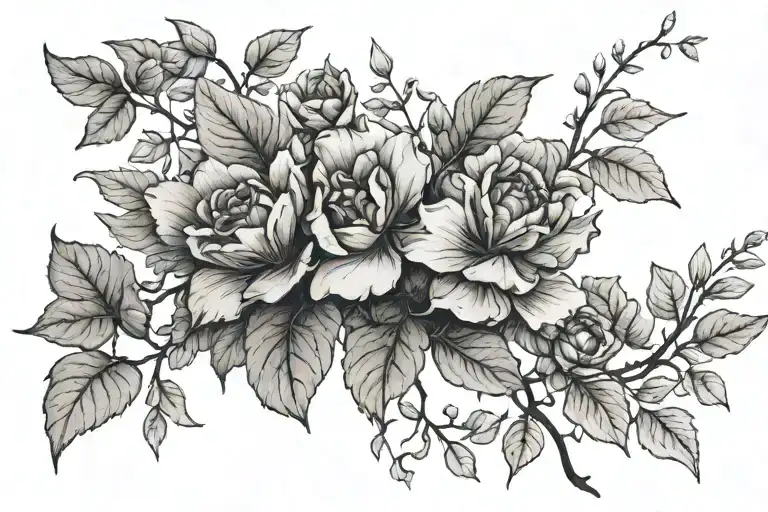 a climbing plant around collarbone tattoo tattoo design idea