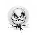 jack skellington  tattoo design idea