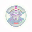 Text that says "Mindset game" with an aesthetic look. tattoo design idea