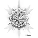 templar tattoo design idea