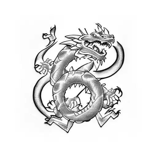 dragonball  tattoo design idea