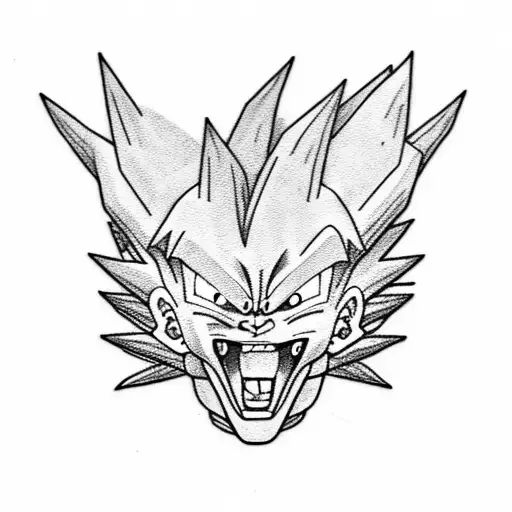 dragon ball  tattoo design idea