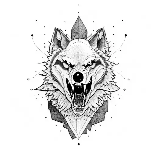 lobo tattoo design idea