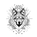 lobo tattoo design idea