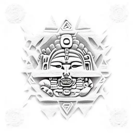 mayan calendar  tattoo design idea
