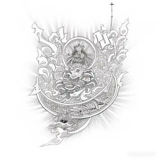 catholic tattoos designs