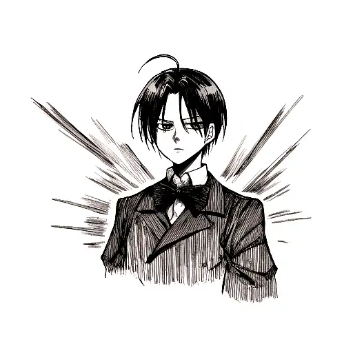 levi ackerman  tattoo design idea