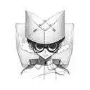 levi ackerman tiny tattoo design idea