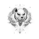 snowboard tattoo design idea