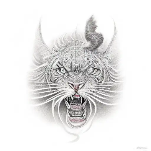 rosario con espinas tattoo design idea