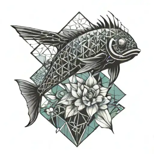 scuba diving  tattoo design idea