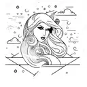 Rainha do Mar tattoo design idea