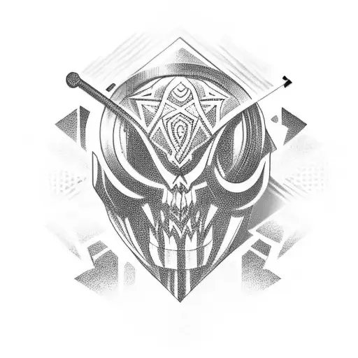 Gamer tattoo design idea