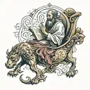 The book of Job in the bible as a tattoo  tattoo design idea