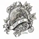 The book of Job in the bible as a tattoo  tattoo design idea