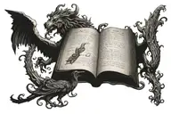 The book of Job in the bible as a tattoo  tattoo design idea