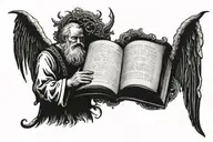 The book of Job in the bible as a tattoo  tattoo design idea