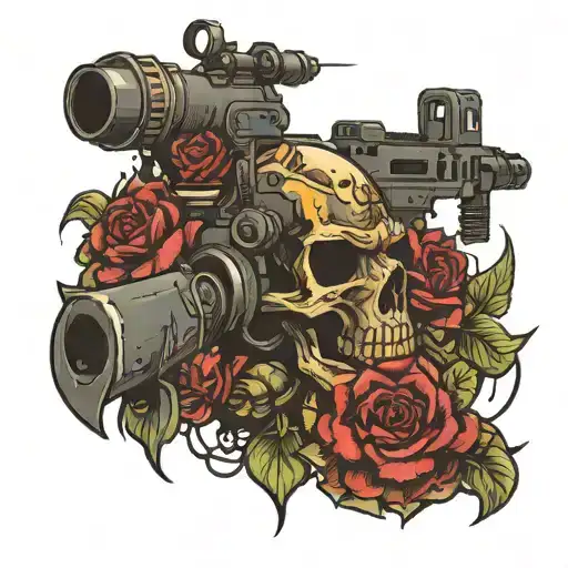 call of duty  tattoo design idea