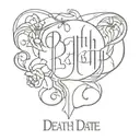 Death Date tattoo design idea