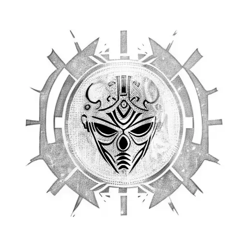 Rey mysterio  tattoo design idea