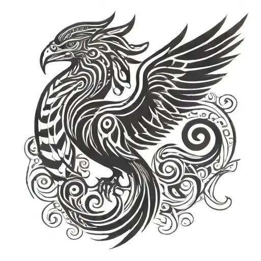 ave fenix tattoo design idea