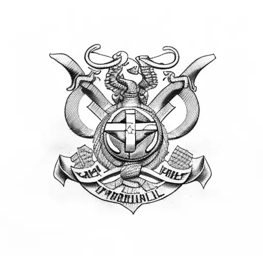 USMC devil dog tattoo  tattoo design idea