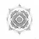 Mandala tattoo design idea