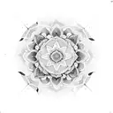 Mandala tattoo design idea