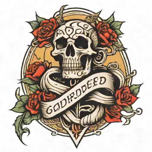 rise, awareness acceptance surrender, Godspeed written with cane  tattoo design idea