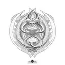 ouroboros dragon tattoo design idea
