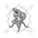 ouroboros dragon tattoo design idea