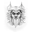 HAGRID SIRIUS BLACK tattoo design idea
