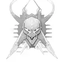  Willow fighter tattoo design idea