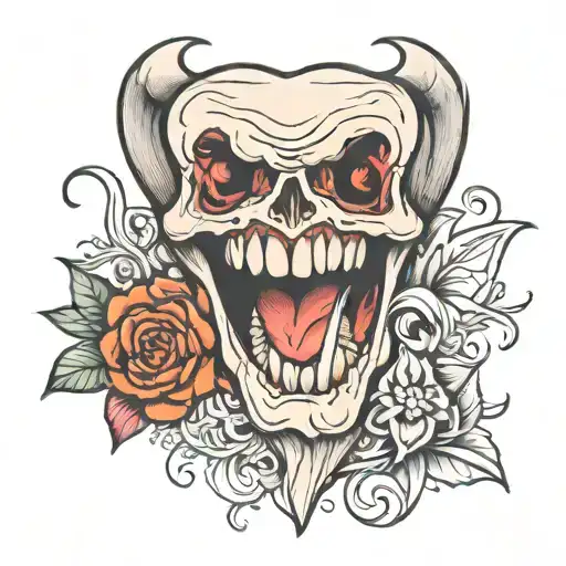 tooth, 11.11 tattoo design idea