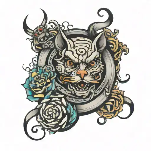 for money yes tattoo design idea