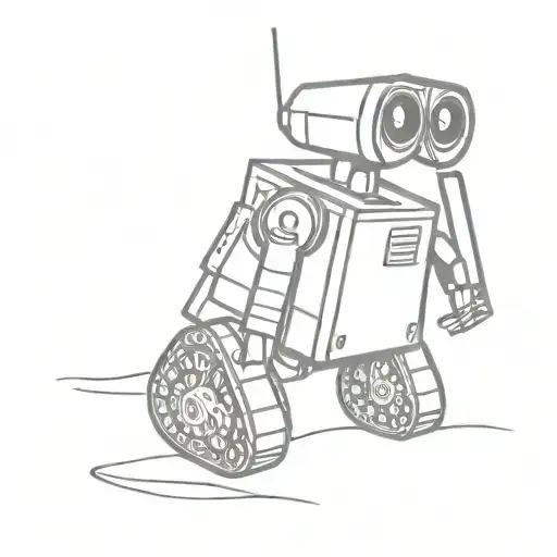 Wall-E tattoo design idea