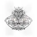 bible scriptures long  tattoo design idea