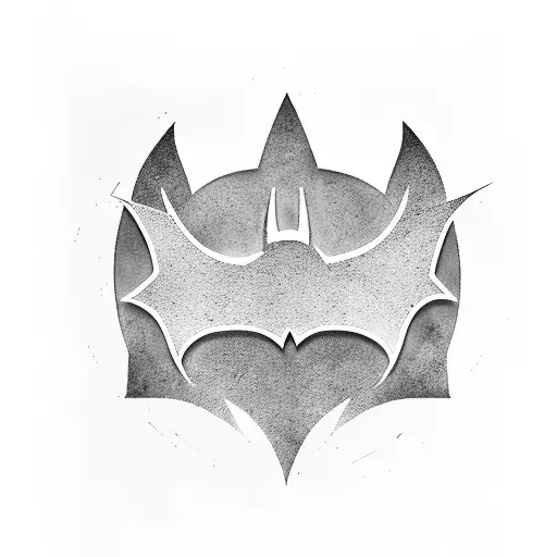 batman logo tattoo designs