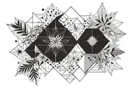 spring Summer Autumn Winter. tattoo design idea