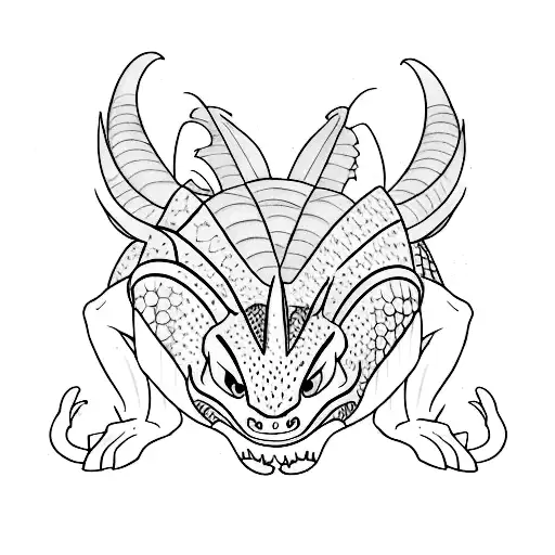 how to train your dragon tattoo tattoo design idea