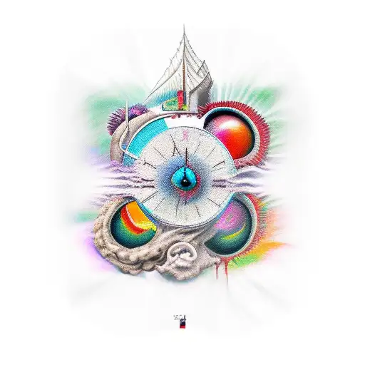 lust tattoo design idea