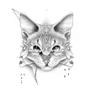 lust tattoo design idea