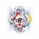 lust tattoo design idea