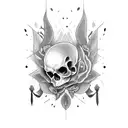 lust tattoo design idea