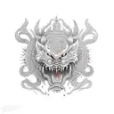 sin of pride  tattoo design idea