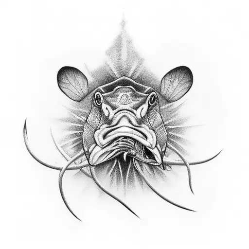 Hunting and fishing tattoo sleeve tattoo design idea