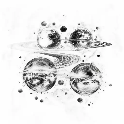 Muse Black Holes and Revelations + Resistance Artwork tattoo design idea