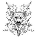 cerberus tattoo design idea