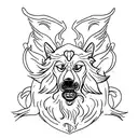 cerberus tattoo design idea